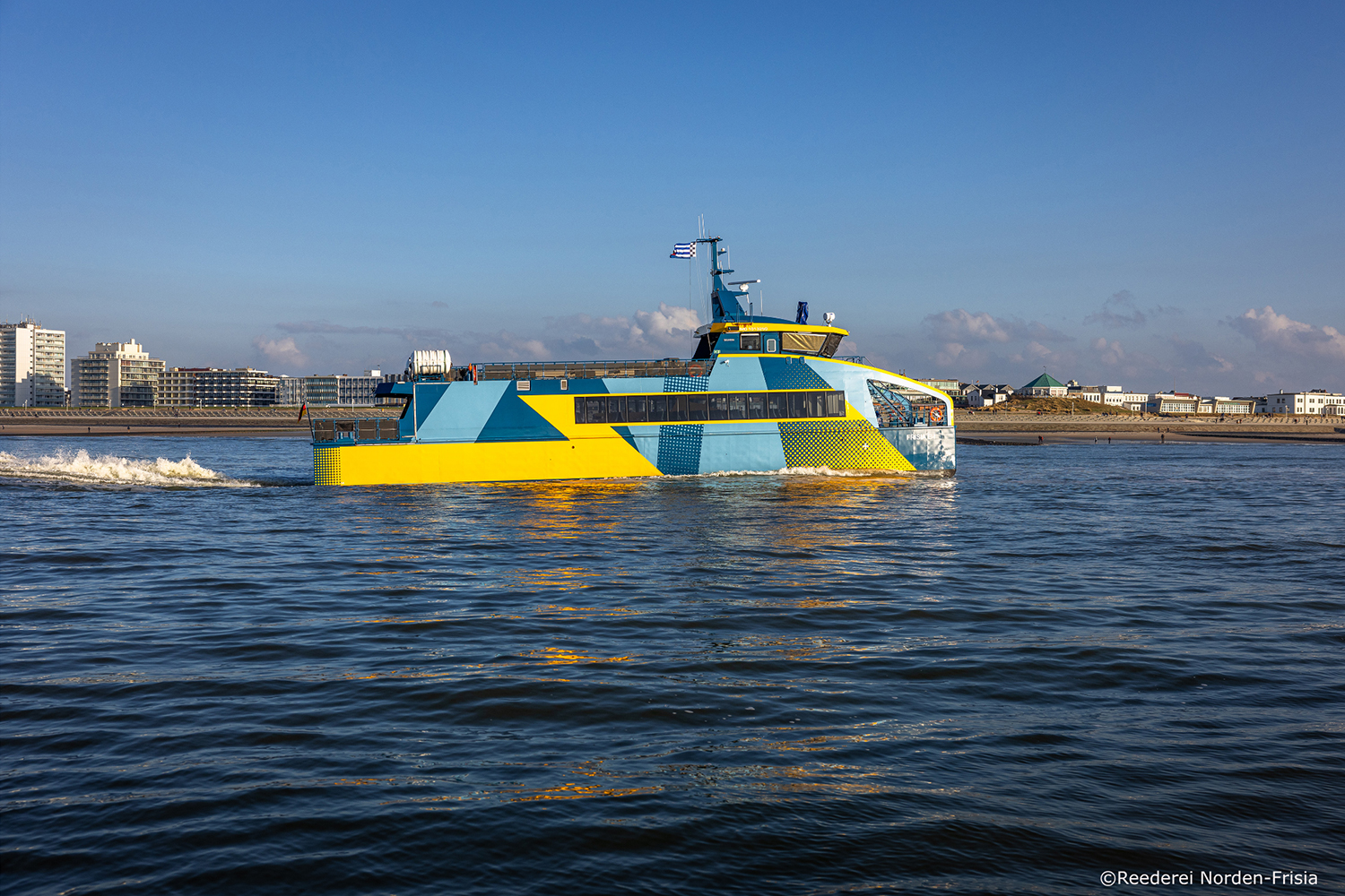 Autobatterien sollen erste E-Fähre der Nordsee mit Strom versorgen