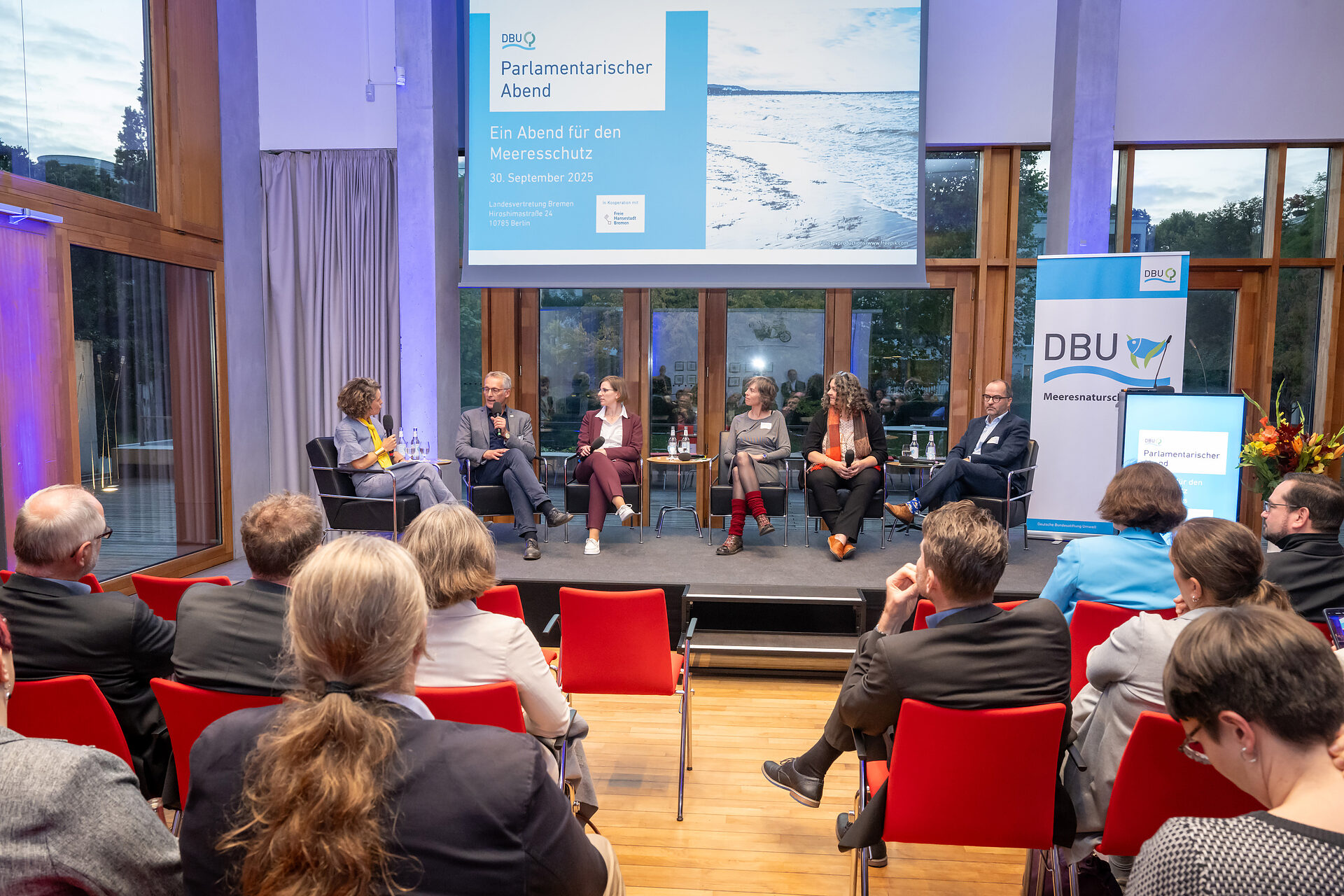 Parlamentarischer Abend der DBU zum Thema Meeresschutz Ende September 2025 in Berlin