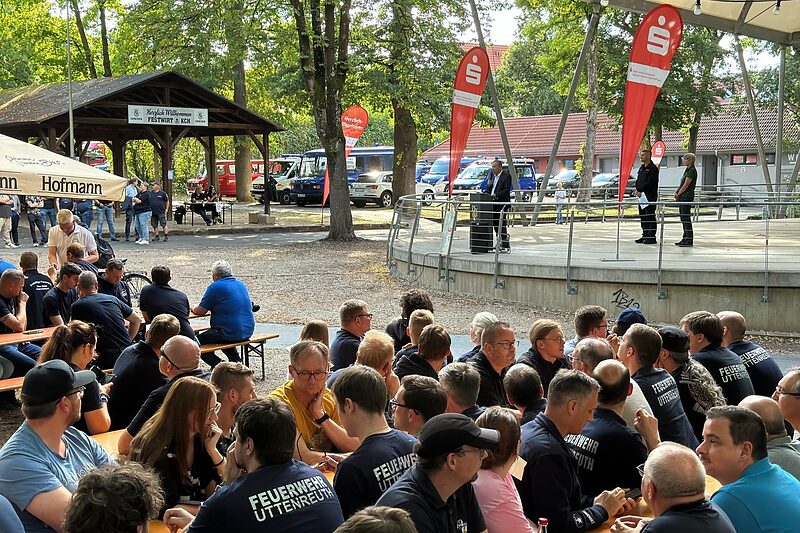 Dankesessen für Waldbrandeinsatz in Tennenlohe