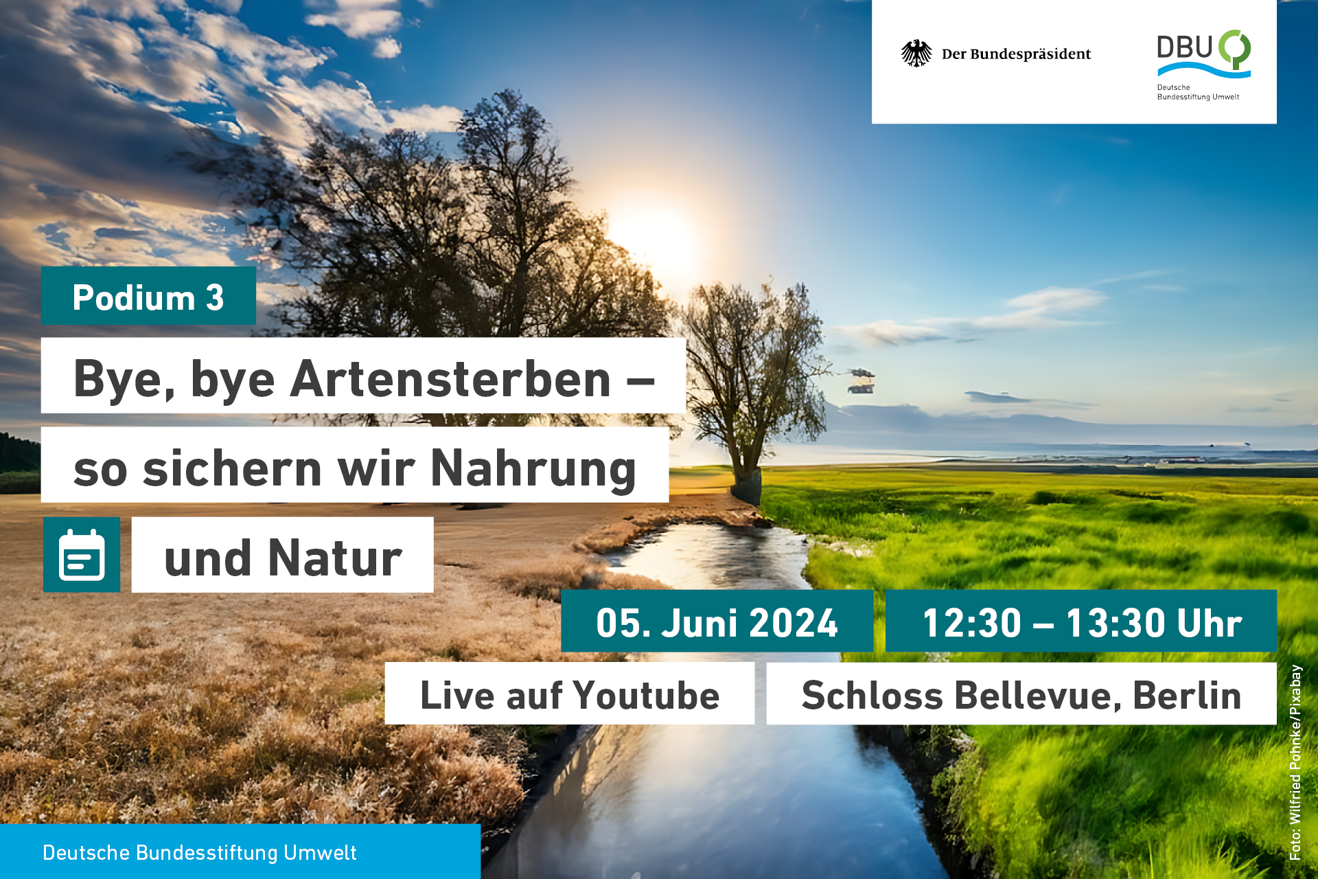 Woche der Umwelt 2024, Podium Artensterben