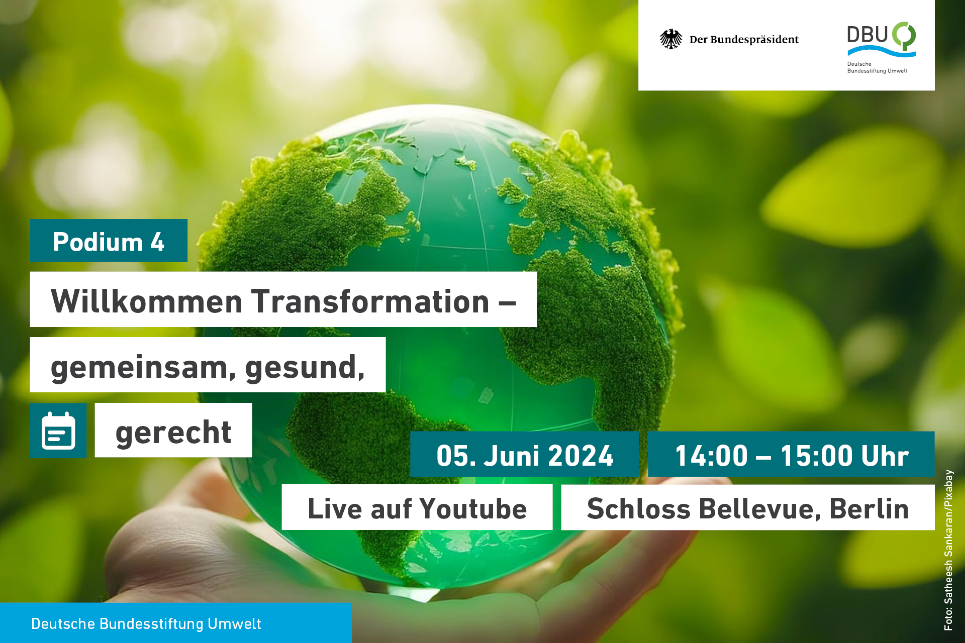 Woche der Umwelt 2024, Podium Transformation